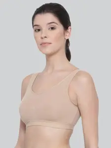 LYRA Pack Of 2 Combed Cotton Sweat Absorbent Stretchable Sports Bra