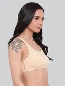 LYRA Pack Of 2 Cotton Spandex Beginner Bra with 4 way Stretch