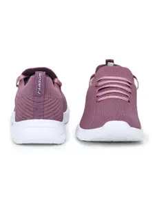 ABROS Women Mauve Mesh Running Shoes