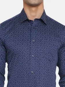 Blackberrys Men Slim Fit Opaque Printed Formal Shirt