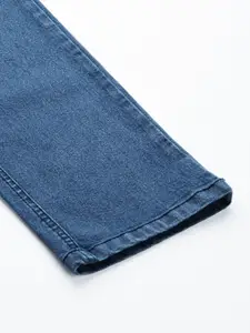 IVOC Men Blue Slim Fit Stretchable Cargo Jeans