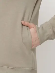 Sweet Dreams Men Grey Solid Sweatshirt