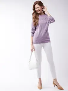 Modeve Women Lavender Pullover