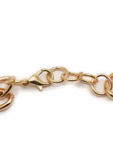 HAUTE SAUCE by  Campus Sutra Women Black & Rose Gold  Watch Gift Set AW22_HSWB5017