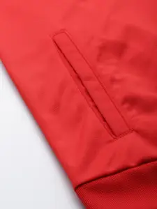 ADIDAS Men Solid Small Logo Tricot Tracksuits