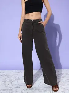 DressBerry Women Flared Light Fade Stretchable Jeans