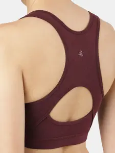 Jockey Wirefree Padded Super Combed Full Coverage Racerback Styling Active Bra -1380