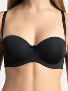 Jockey Under Wired Padded Soft Touch Full Coverage Multiway Styling Strapless Bra-1831