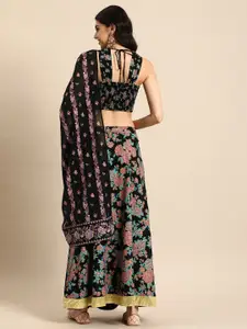 Anouk Women Floral Printed Ready to Wear Lehenga & Blouse With Dupatta