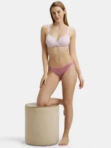 Jockey Wirefree Padded Full Coverage Multiway Styling Tshirt Bra-1819