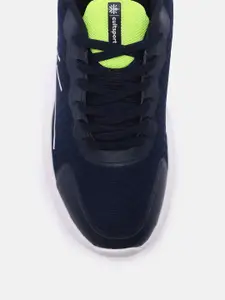 CULT Men Navy Blue Mesh Running Shoes