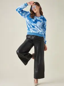 Modeve Women Blue & White Pullover