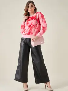 Modeve Women Pink & Red Pullover