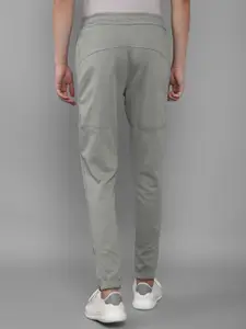 Louis Philippe ATHPLAY Men Grey Solid Slim-Fit Joggers