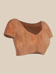 Anouk Floral Sequinned Pure Chiffon Saree