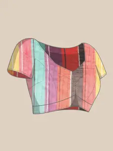 Anouk Floral Pure Chiffon Saree