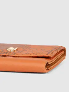 Baggit Women Abstract Printed Three Fold Wallet