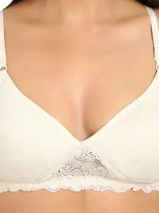 Designer Bugs Pack of 3 Grey & Pink Bra Lightly Padded