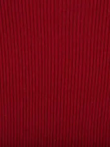 Gini and Jony Girls Red Ribbed Cotton Pullover