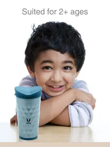 Vaya Blue Textured Vacuum Insulated Stainless Steel Bottle 350 ml