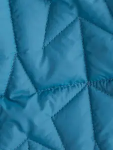 Pantaloons Baby Boys Blue Solid Quilted Jacket