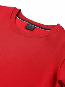 Xpose Women Maroon Solid Wool Sweatshirt