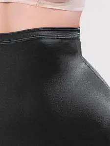 Sonari Women Black Solid Polyester Shapewear