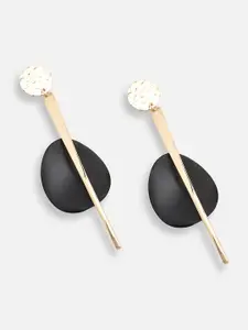 SOHI Multicoloured Contemporary Drop Earrings