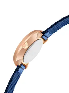 French Connection Women Blue Dial & Blue Bracelet Style Straps Analogue Watch FCN00040C