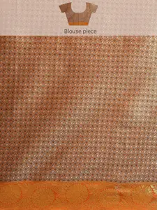 Silk Land Floral Zari Art Silk Kanjeevaram Saree