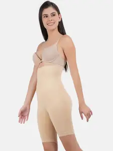 Hill Islands Women Beige Tummy & Thigh Shapewear
