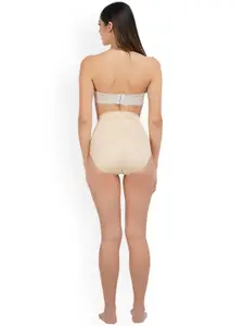 Hill Islands Women Beige Tummy Tucker Shapewear