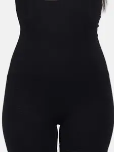 Hill Islands Women Black Tummy & Thigh Shapewear