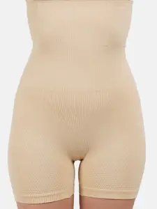 Hill Islands Women Nude Solid Tummy & Thigh Shapewear