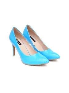 Sherrif Shoes Blue Party Stiletto Pumps