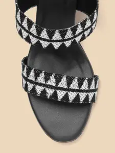 Taavi Printed Block Heels