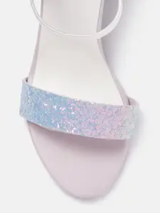 DressBerry Embellished Block Heels