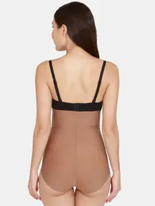 Zivame Women Beige Tummy Tucker Shapewear