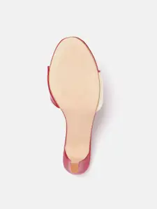 DressBerry Women Colourblocked Slim Heel