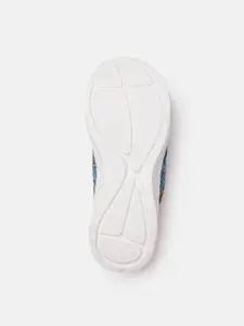 YK Girls Multicoloured Printed Sliders