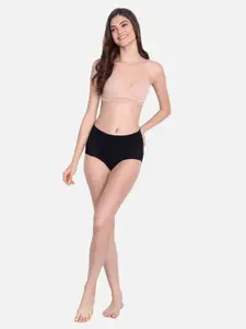 Spiaty Women Black Tummy & Hip Shapewear