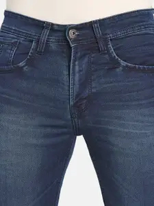 Monte Carlo Men Blue Skinny Fit Light Fade Jeans