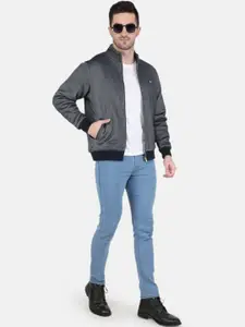 Monte Carlo Men Blue Bomber Jacket