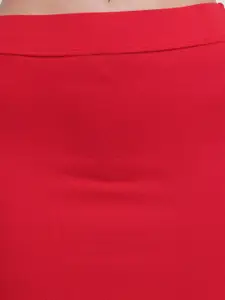 Hill Islands Red Saree Shapewear