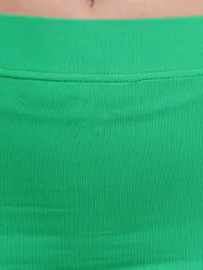 Hill Islands Premium Green Saree Shapewear