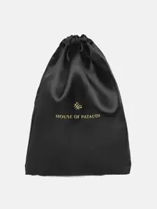 House of Pataudi Women Embroidered Ethnic Block Heels