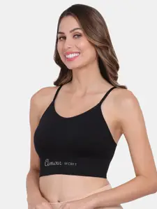 Amour Secret Black Removable Lightly Padded Sports Bra