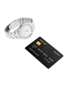 ESPRIT Women & Bracelet Style Straps Analogue Watch ES1L353M0045