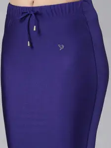 TWIN BIRDS Women pack of 2 High rise Stretchable Shimmer Saree shape wear