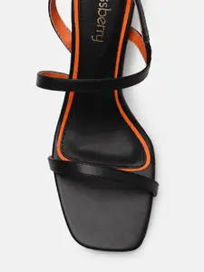 DressBerry Women Open Toe Block Heels